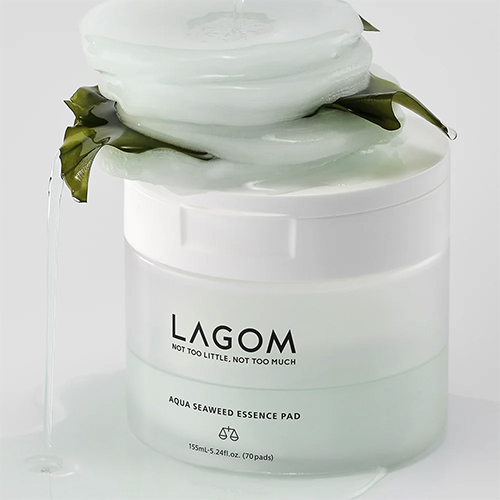 LAGOM Aqua Seaweed Essence Pad
