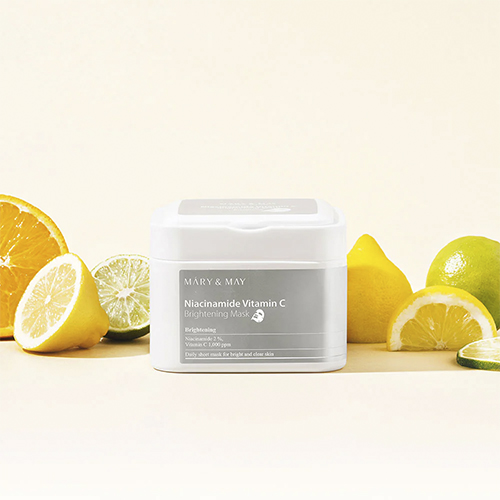 Mary&May Niacinamide Vitamin C Brightening Mask — изображение 4